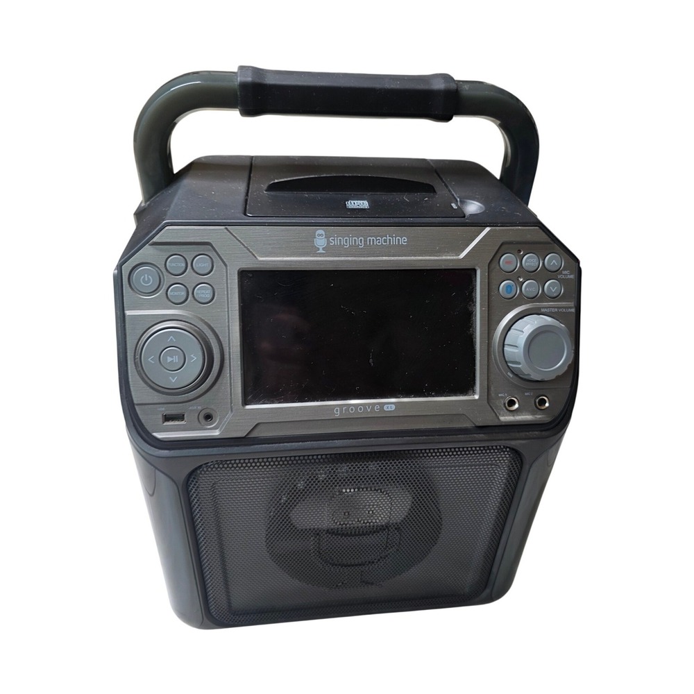 Singing Machine Groove XL Karaoke System Bluetooth CDG MP3G STVG782BK Parts ONLY